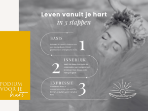 Zo werkt de Podium voor je hart-aanpak